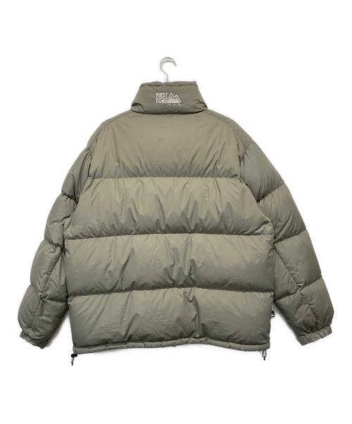 FIRST DOWN（ファーストダウン）FIRST DOWN (ファーストダウン) ダウンジャケット グレー サイズ:XLの古着・服飾アイテム