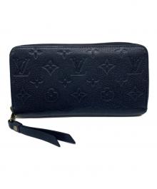 LOUIS VUITTON（ルイ ヴィトン）の古着「LOUIS VUITTON　ルイヴィトン　モノグラム　ジッピー ウォレット」｜ブラック
