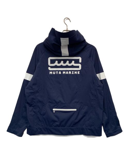 muta MARINE（ムータマリン）muta MARINE (ムータマリン) ジップアップジャケット　オールウェザージャケット ネイビー サイズ:6の古着・服飾アイテム