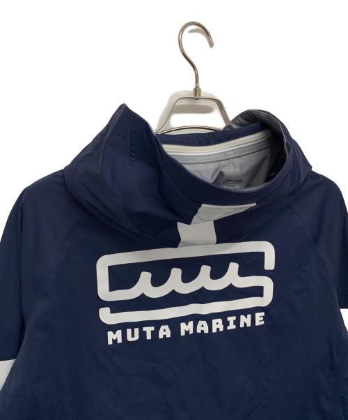 muta MARINE（ムータマリン）muta MARINE (ムータマリン) ジップアップジャケット　オールウェザージャケット ネイビー サイズ:6の古着・服飾アイテム