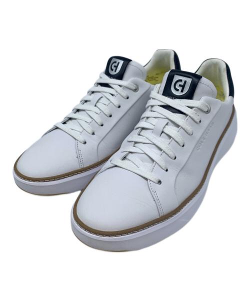 COLE HAAN（コールハーン）COLE HAAN (コールハーン) ローカットスニーカー ホワイト×ベージュ サイズ:8Mの古着・服飾アイテム