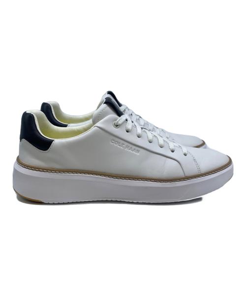 COLE HAAN（コールハーン）COLE HAAN (コールハーン) ローカットスニーカー ホワイト×ベージュ サイズ:8Mの古着・服飾アイテム