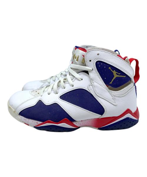 NIKE（ナイキ）NIKE (ナイキ) NIKE AIR JORDAN 7 RETRO ホワイト×ネイビー サイズ:28cmの古着・服飾アイテム