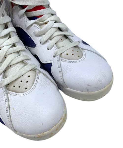 NIKE（ナイキ）NIKE (ナイキ) NIKE AIR JORDAN 7 RETRO ホワイト×ネイビー サイズ:28cmの古着・服飾アイテム