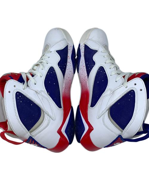NIKE（ナイキ）NIKE (ナイキ) NIKE AIR JORDAN 7 RETRO ホワイト×ネイビー サイズ:28cmの古着・服飾アイテム