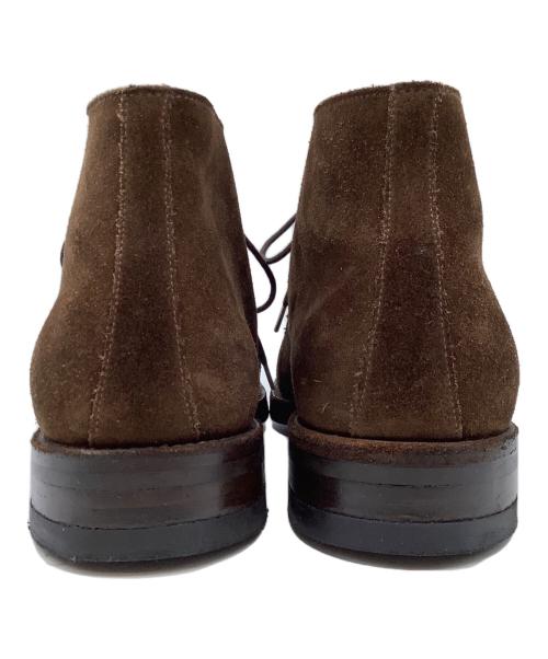 Crockett & Jones（クロケット＆ジョーンズ）Crockett & Jones (クロケット＆ジョーンズ) BARNEYS NEWYORK (バーニーズ・ニューヨーク) 別注スウェードチャッカブーツ ブラウン サイズ:24cmの古着・服飾アイテム
