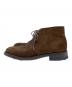 Crockett & Jones (クロケット＆ジョーンズ) BARNEYS NEWYORK (バーニーズ・ニューヨーク) 別注スウェードチャッカブーツ ブラウン サイズ:24cm：25000円