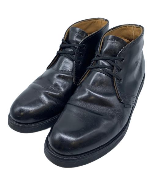 RED WING（レッドウィング）RED WING (レッドウィング) ポストマンチャッカブーツ　9196 ブラック サイズ:６Dの古着・服飾アイテム