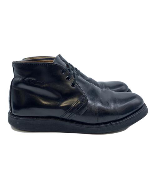 RED WING（レッドウィング）RED WING (レッドウィング) ポストマンチャッカブーツ　9196 ブラック サイズ:６Dの古着・服飾アイテム