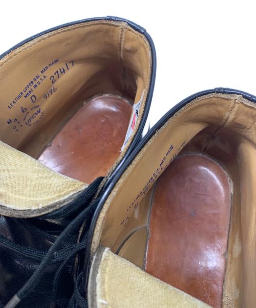 RED WING（レッドウィング）RED WING (レッドウィング) ポストマンチャッカブーツ　9196 ブラック サイズ:６Dの古着・服飾アイテム