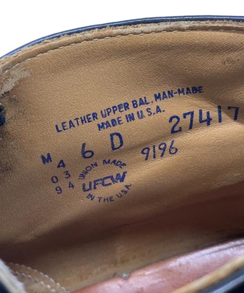 RED WING（レッドウィング）RED WING (レッドウィング) ポストマンチャッカブーツ　9196 ブラック サイズ:６Dの古着・服飾アイテム