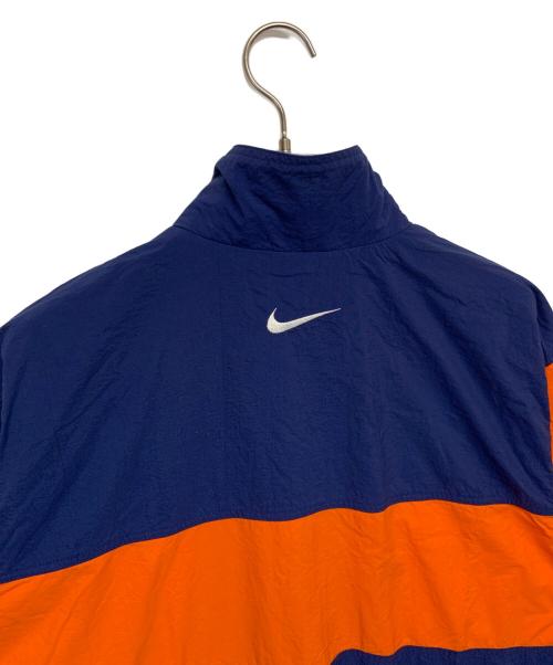 NIKE（ナイキ）NIKE (ナイキ) ナイロンジャケット ネイビー×オレンジ サイズ:XLの古着・服飾アイテム