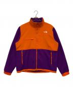 THE NORTH FACEザ ノース フェイス）の古着「バイカラーボアジャケット」｜オレンジ×パープル