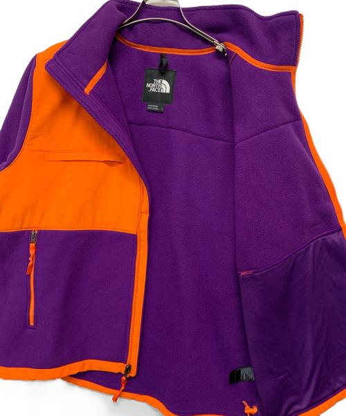 THE NORTH FACE（ザ ノース フェイス）THE NORTH FACE (ザ ノース フェイス) バイカラーボアジャケット オレンジ×パープル サイズ:Lの古着・服飾アイテム