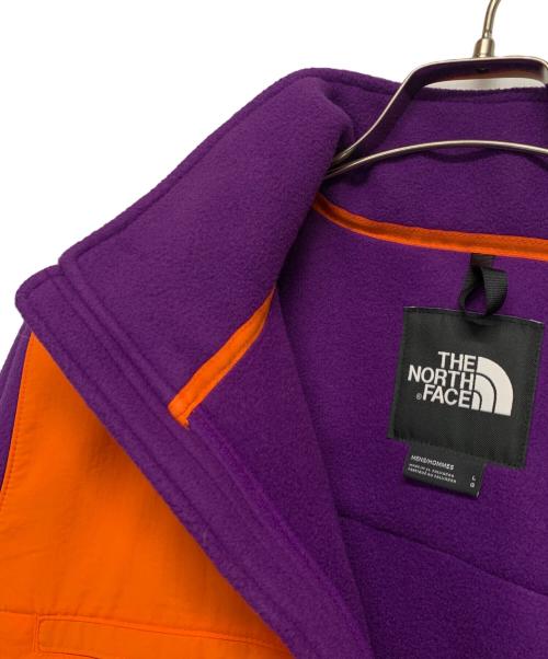 THE NORTH FACE（ザ ノース フェイス）THE NORTH FACE (ザ ノース フェイス) バイカラーボアジャケット オレンジ×パープル サイズ:Lの古着・服飾アイテム