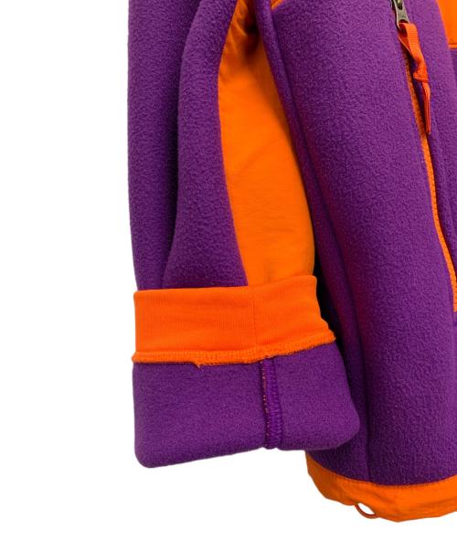 THE NORTH FACE（ザ ノース フェイス）THE NORTH FACE (ザ ノース フェイス) バイカラーボアジャケット オレンジ×パープル サイズ:Lの古着・服飾アイテム