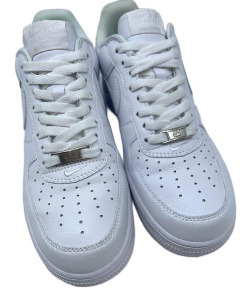 NIKE（ナイキ）NIKE (ナイキ) Supreme (シュプリーム) ローカットスニーカー ホワイト サイズ:26cmの古着・服飾アイテム