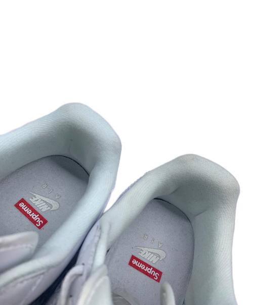 NIKE（ナイキ）NIKE (ナイキ) Supreme (シュプリーム) ローカットスニーカー ホワイト サイズ:26cmの古着・服飾アイテム