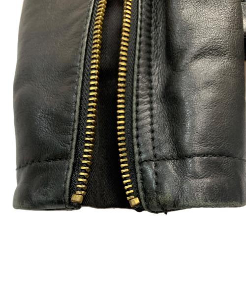 G-STAR RAW（ジースターロゥ）G-STAR RAW (ジースターロゥ) シングルライダースジャケット　Suzaki Classic Jacket ブラック サイズ:XXSの古着・服飾アイテム