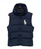 POLO RALPH LAURENポロ・ラルフローレン）の古着「ダウンベスト」｜ネイビー