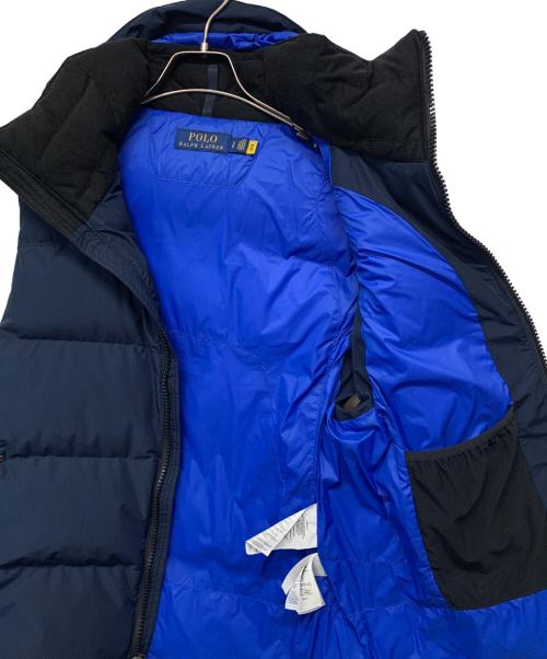 POLO RALPH LAUREN（ポロ・ラルフローレン）POLO RALPH LAUREN (ポロ・ラルフローレン) ダウンベスト ネイビー サイズ:Sの古着・服飾アイテム