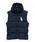 POLO RALPH LAUREN（ポロ・ラルフローレン）の古着「ダウンベスト」｜ネイビー