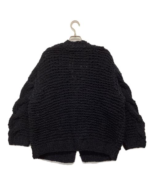 IRONING（アイロニング）IRONING (アイロニング) 厚手カーディガン ネイビー サイズ:FREEの古着・服飾アイテム