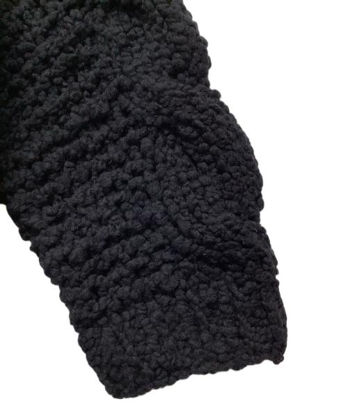 IRONING（アイロニング）IRONING (アイロニング) 厚手カーディガン ネイビー サイズ:FREEの古着・服飾アイテム