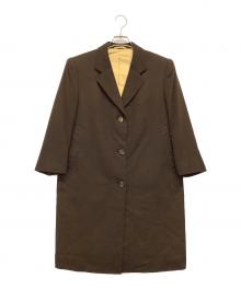 ERMENEGILDO ZEGNA（エルメネジルド・ゼニア）の古着「カシミヤコート」｜ブラウン