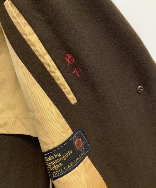 ERMENEGILDO ZEGNA（エルメネジルド・ゼニア）Ermenegildo Zegna (エルメネジルド・ゼニア) カシミヤコート ブラウン サイズ:記載不明の古着・服飾アイテム