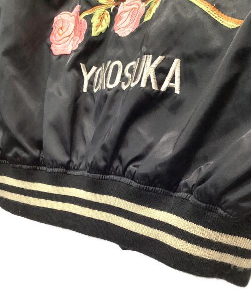 hoshihime（ホシヒメ）hoshihime (ホシヒメ) スカジャン ブラック×ホワイト サイズ:LLの古着・服飾アイテム