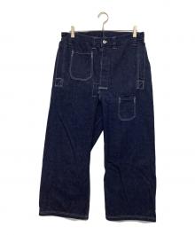 JOHN GLUCKOW by WAREHOUSE（ジョングラッコーバイウェアハウス）の古着「デニムパンツ」｜インディゴ