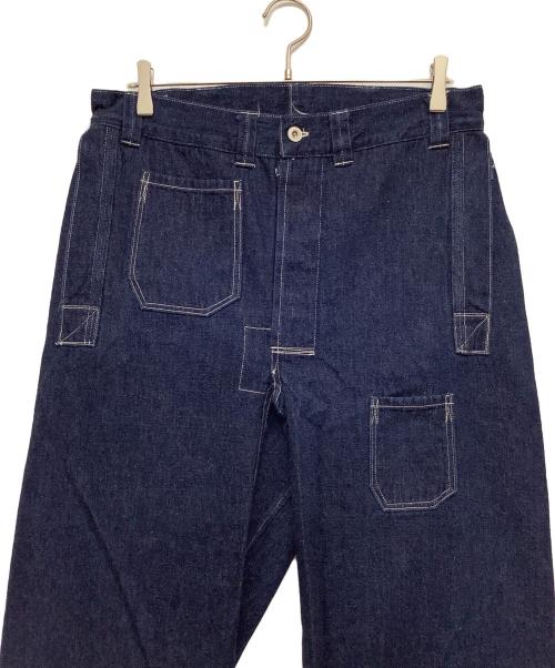 JOHN GLUCKOW by WAREHOUSE（ジョングラッコーバイウェアハウス）JOHN GLUCKOW by WAREHOUSE (ジョングラッコーバイウェアハウス) デニムパンツ インディゴ サイズ:W34の古着・服飾アイテム