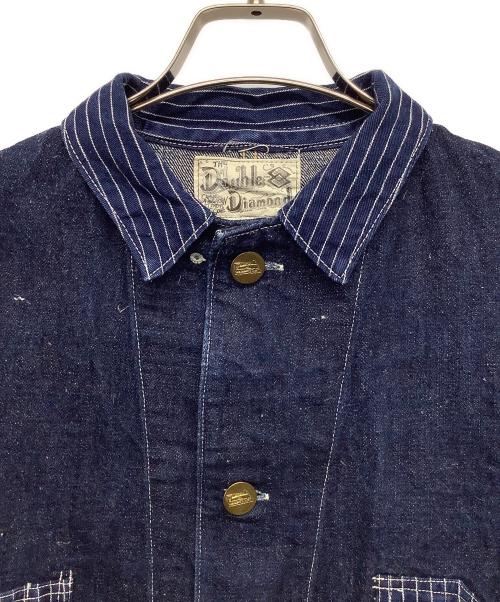 The Double Diamond（ザ ダブルダイアモンド）The Double Diamond (ザ ダブルダイアモンド) カバーオール インディゴ サイズ:SIZE36の古着・服飾アイテム