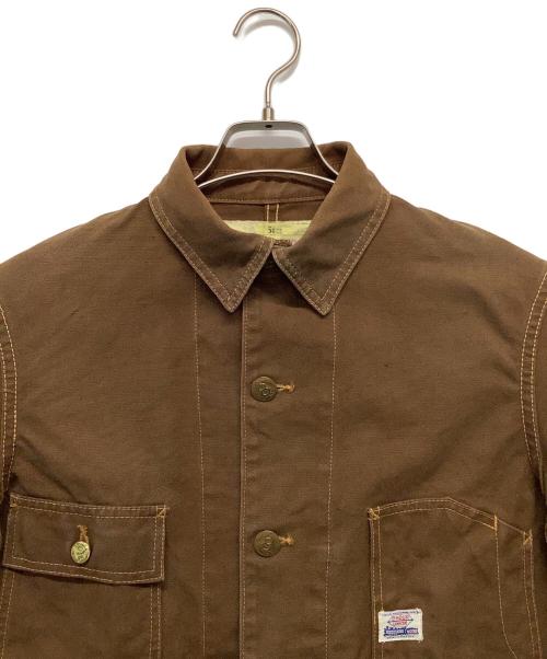Joe McCOY（ジョーマッコイ）Joe McCOY (ジョーマッコイ) ダックジャケット ブラウン サイズ:Mの古着・服飾アイテム
