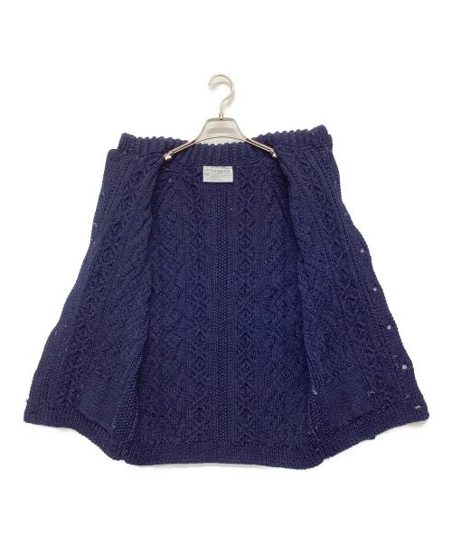 INVERALLAN（インバーアラン）INVERALLAN (インバーアラン) 厚手ニット ネイビー サイズ:40の古着・服飾アイテム
