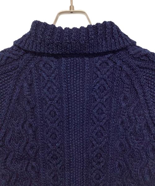 INVERALLAN（インバーアラン）INVERALLAN (インバーアラン) 厚手ニット ネイビー サイズ:40の古着・服飾アイテム