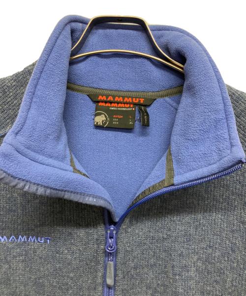 MAMMUT（マムート）MAMMUT (マムート) ジップジャケット ブルー サイズ:Lの古着・服飾アイテム