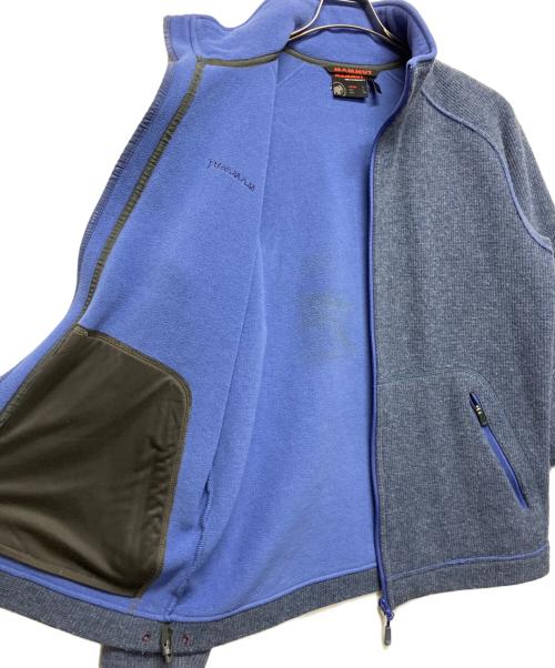 MAMMUT（マムート）MAMMUT (マムート) ジップジャケット ブルー サイズ:Lの古着・服飾アイテム