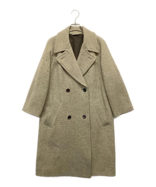 MARGARET HOWELL（マーガレットハウエル）MARGARET HOWELL (マーガレットハウエル) ダブルコート カーキの古着・服飾アイテム