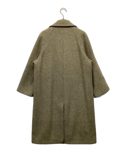MARGARET HOWELL（マーガレットハウエル）MARGARET HOWELL (マーガレットハウエル) ダブルコート カーキの古着・服飾アイテム