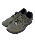 NEW BALANCEニューバランス）の古着「ローカットスニーカー」｜カーキ