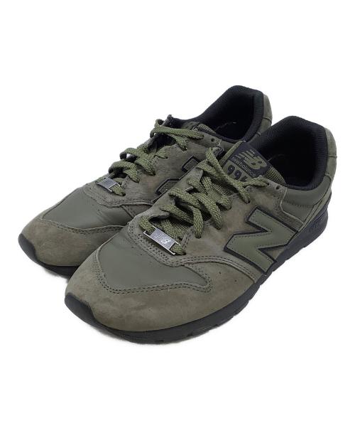 NEW BALANCE（ニューバランス）NEW BALANCE (ニューバランス) ローカットスニーカー カーキ サイズ:27.5の古着・服飾アイテム