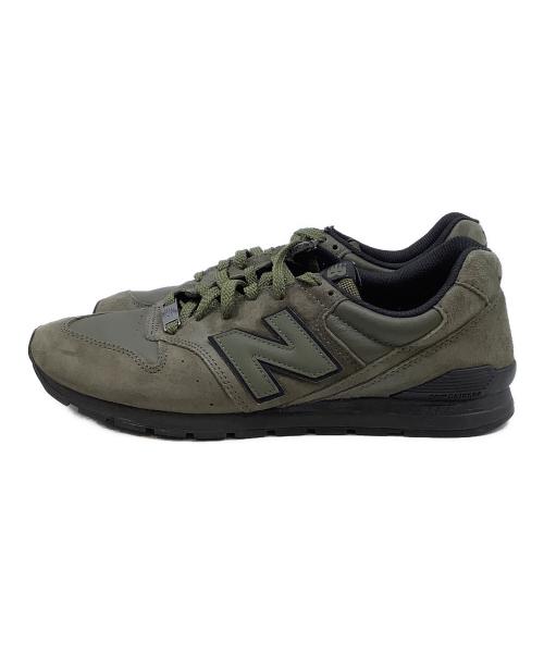 NEW BALANCE（ニューバランス）NEW BALANCE (ニューバランス) ローカットスニーカー カーキ サイズ:27.5の古着・服飾アイテム