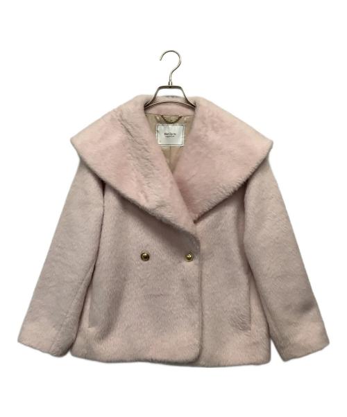 HER LIP TO（ハーリップトゥ）HER LIP TO (ハーリップトゥ) シャギーコート ピンク サイズ:Mの古着・服飾アイテム