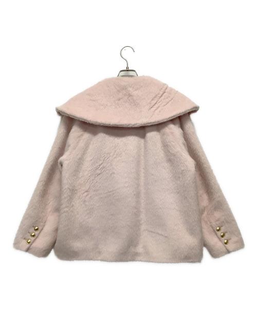HER LIP TO（ハーリップトゥ）HER LIP TO (ハーリップトゥ) シャギーコート ピンク サイズ:Mの古着・服飾アイテム