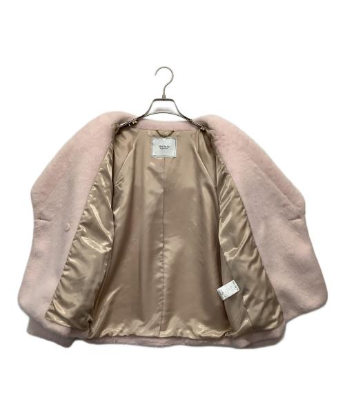 HER LIP TO（ハーリップトゥ）HER LIP TO (ハーリップトゥ) シャギーコート ピンク サイズ:Mの古着・服飾アイテム