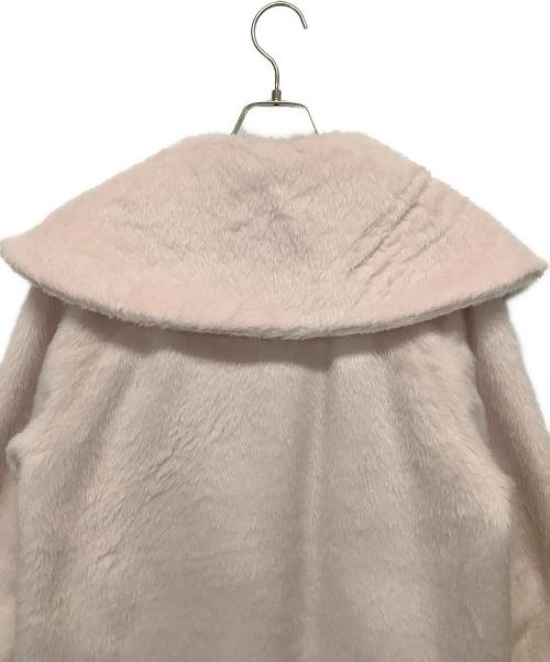 HER LIP TO（ハーリップトゥ）HER LIP TO (ハーリップトゥ) シャギーコート ピンク サイズ:Mの古着・服飾アイテム