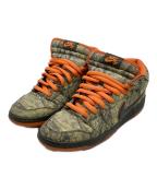 NIKEナイキ）の古着「ミッドカットスニーカー」｜カーキ