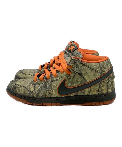 NIKE（ナイキ）NIKE (ナイキ) ミッドカットスニーカー カーキ サイズ:27の古着・服飾アイテム